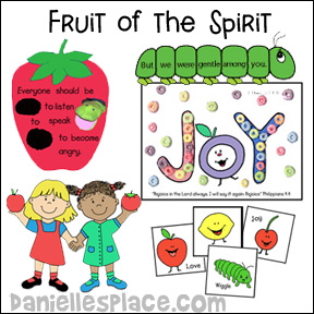 Fruit of the Spirit Bible Lessons for Children's Ministry