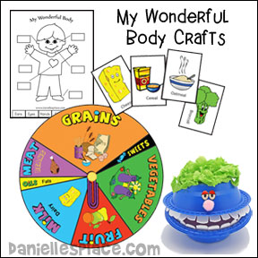 My Wonderful Body Crafts and Learning Activities for Children