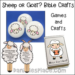 Sheep or Goat? Bible Lesson with Crafts and Games for Children's Ministry