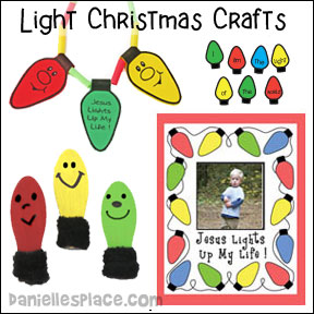 Christmas Bible Crafts Lights
