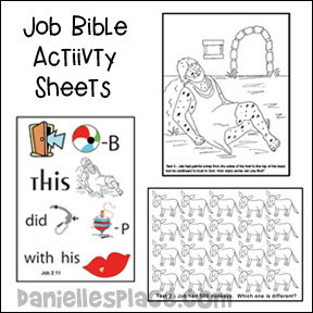 Job Bible Lessons, Crafts, and Games