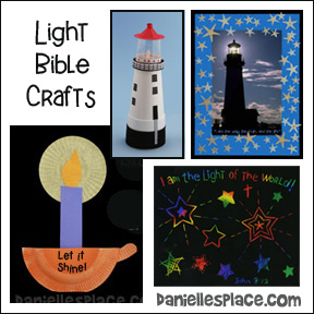 Light of the World Bible Crafts from www.daniellesplace.com