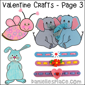 Valentine's Day Crafts Page 3 from www.daniellesplace.com