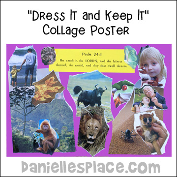 Dress it and Keep it"  Collage Poster from www.daniellesplace.com
