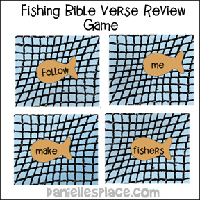 Fishing Bible verse review game from www.daniellesplace.com