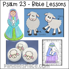 Pslams 23 Bible Lesson Series for Sunday School from www.daniellesplace.com