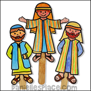 Bible Stick Puppets
