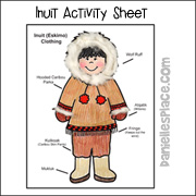 Eskimo Activity Sheet