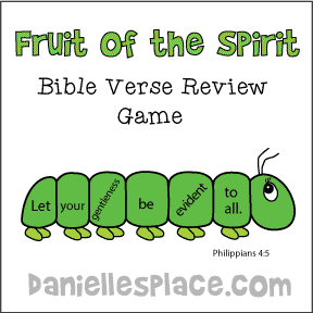 Worm Bible Verse Review Game