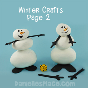 Winter Crafts for Kids Page 2