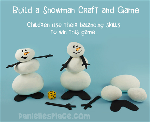 Build a Snowman Craft and Game