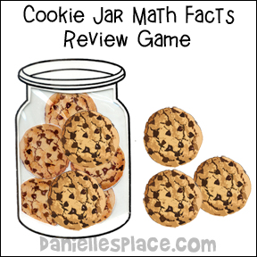 Cookie Jar Math Facts Review Game