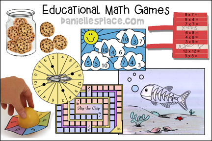 Educational Math Games and Crafts for Kids