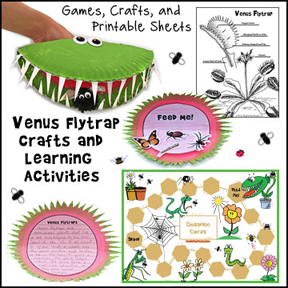Venus Flytrap Crafts and Learning Activities