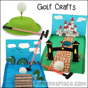 Golf Crafts and Learning Activities for Children