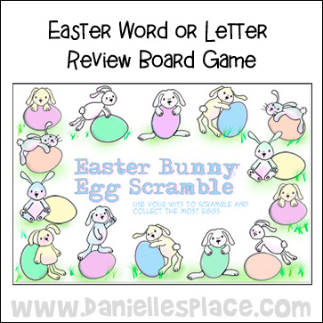 Easter Egg Printable Board Game