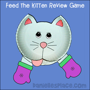 Feed the Kitten Word Review Game
