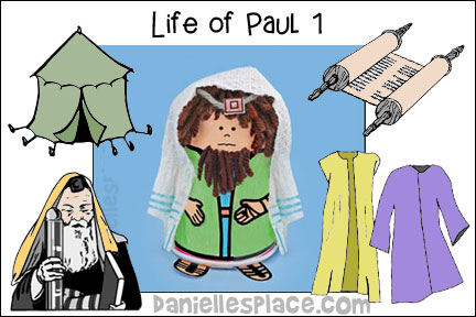 The Life of Paul Bible Lesson 1 - Paul's Early Life from www.daniellesplace.com