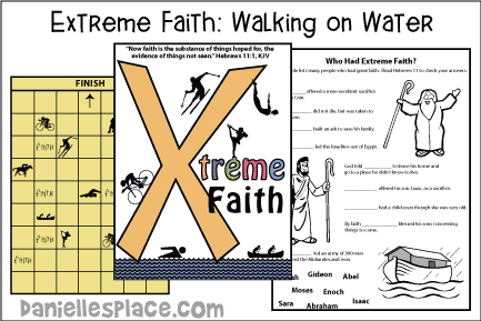 Extreme Faith - Jesus Walks on Water Bible Lesson