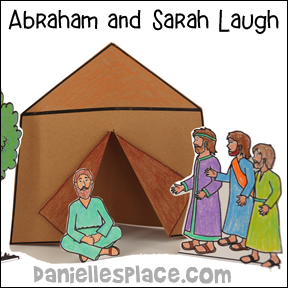 Abraham and Isaac Laugh Bible Lesson and Crafts