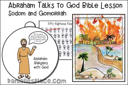 Abraham Talks with God - Sodom and Gomorrah Bible Lesson for Children