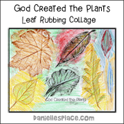 Leaf Rubbing Craft