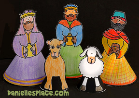Nativity Wise Men Craft for Kids