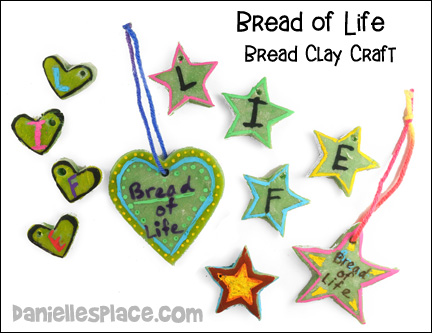 Brad Clay Activity for Bread of Life Bible Lessons
