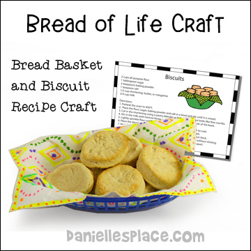 Bread of Life Basket Craft for Children's Ministry