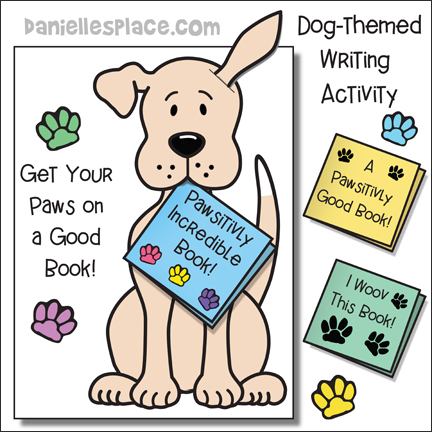 Get Your Paws on a Good Book Learning Activity