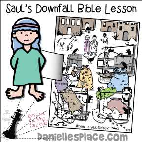King Saul's Downfall Bible Lesson for Children