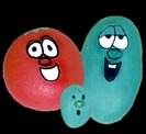 Veggie Tales Paper Weight Craft