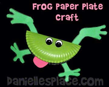 frog template for kids