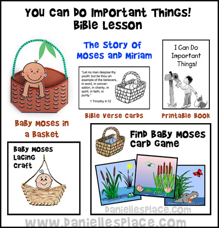The Birth of Moses Bible Story Study Guide