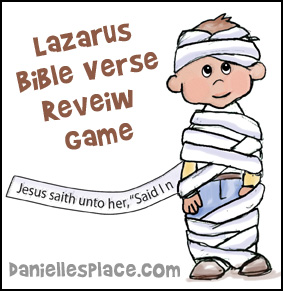 crafts for lazarus bible story