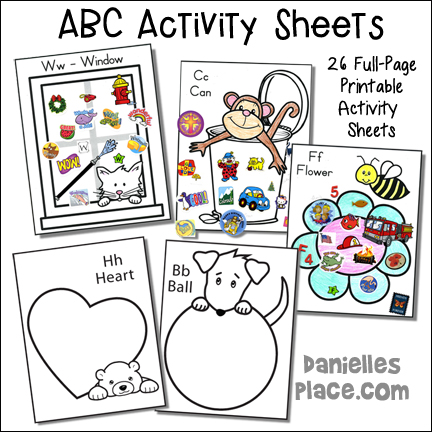 printable activity sheets