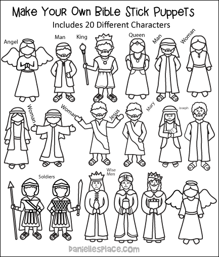 bible characters clipart black and white fish
