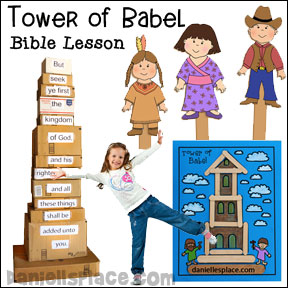 Cheap and Easy Bible Crafts for Children's Ministry from Danielle's Place -  Index F