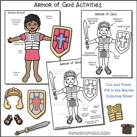 Armor of God Crafts and Activities Page 1