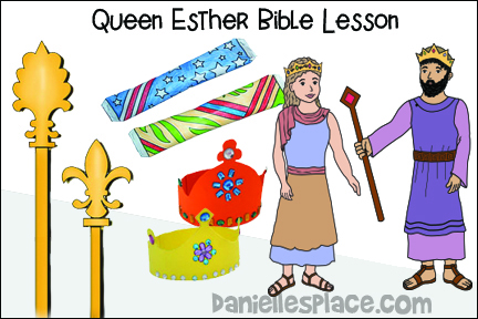 Queen Esther Bible Lesson for Children