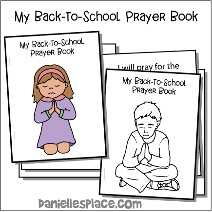 Make a Back-to-School Prayer Book Craft for Sunday School