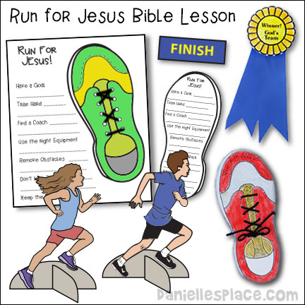 Run for Jesus Bible Lesson for Children's Ministry