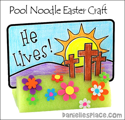 He Lives! Easter Craft for Children's Ministry