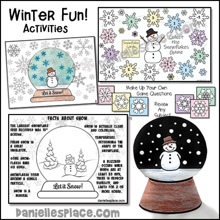 Winter Crafts and Learning Activities for Children