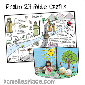 Psalm 23 Bible Crafts