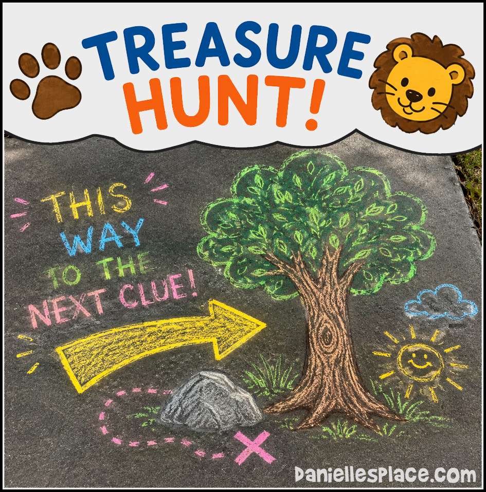 Daniel Treasure Hunt Activity for Children's Ministry