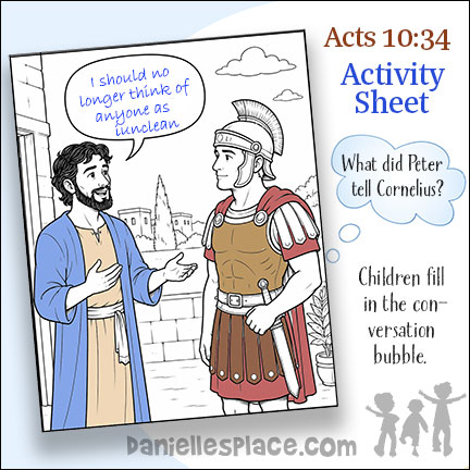 Peter Meets Cornelius