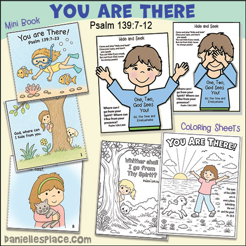 Psalm 139 - You Are There Bible Lesson for Children's Ministry