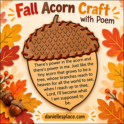 Religious Power in the Acorn Poem Lacing Craft