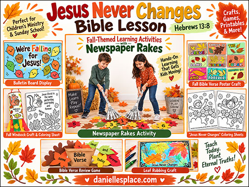 Jesus Never Changes Bible Lesson for Children